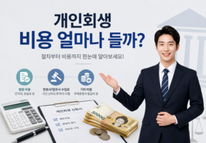 개인회생 비용 얼마나 들까? 변호사 비용과 진행비용 정리 1 개인회생 비용